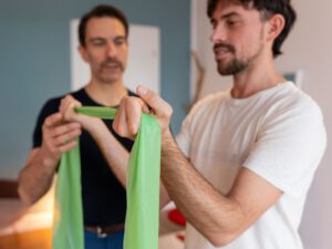 Rotatorenmanschette - gezielte Übungen bei Schulterschmerzen für die Rotatorenmanschette