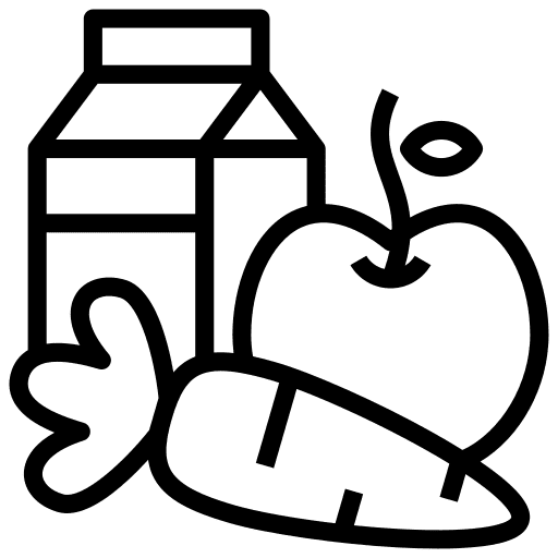 Icon Nahrungsmittel – Unverträglichkeiten wie Laktose, Fructose und Histamin
