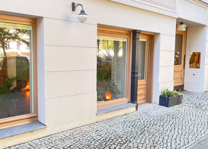 Praxis Ansicht außen bei Osteopathie Harald Erb Heilpraktiker in Berlin Prenzlauer Berg